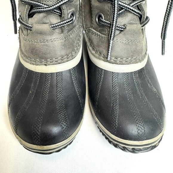 SOREL Slimpack III Quarry Boots Womens 6.5 Waterproof Leather Winter NL3810-052 - Picture 3 of 11